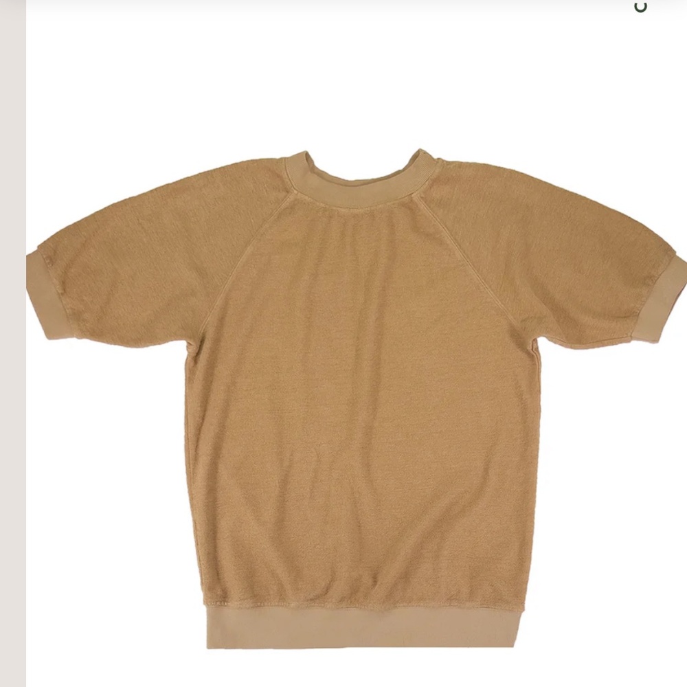Jungmaven Short Sleeve Raglan Sherpa Sweatshirt Small